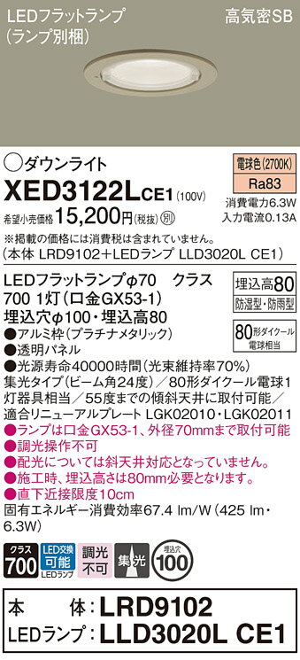 ڤʸ25,001߰ʾ̵ۥѥʥ˥å XED3122LCE1 LRD9102LLD3020LCE1١ʥ̺ ...
