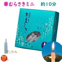 ろうそく 華むらさきミニ 約100本 約10分 東海製蝋 151-09 日本製 ペット 蝋燭 ローソク キャンドル 華紫 お盆 仏壇用 お供え お供え物 ギザギザ 白い はなむらさき 紫 お彼岸 敬老の日 寺院