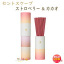 セントスケープ Spring ストロベリー&カカオ 30本入 38214 Scentscape 日本香堂 日本製 お香 アロマ 香り 香 おしゃれ プレゼント ...
