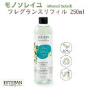 エステバン インテリアガーデンナチュール モノイソレイユ フレグランスリフィル250ml 52502 ESTEBAN 日本香堂 日本製 アロマ 香り 香 おしゃ...