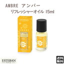 エステバン アンバー リフレッシャーオイル 15ml 53536 ESTEBAN 日本香堂 アロマ 香り 香 おしゃれ プレゼント 贈り物 ギフト
