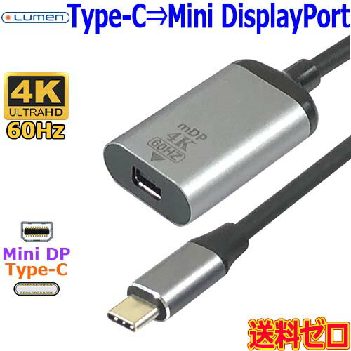Lumen ルーメン LAD-4K60CMmDF Type C 搭載端末の動画を Mini Display Port 大画面に映す 4K60Hz Thunderbolt 3 対応【送料無料n ポスト投函】Type C to Mini DP Lumen ルーメン LAD-4K60CMmDF Type C 搭載端末の動画を Mini Display Port 大画面に映す 4K60Hz Thunderbolt 3 対応【送料無料n ポスト投函】Type C to Mini DP