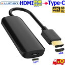 Lumen [ LAD-HMCFMF HDMI ڒ[@̓ TYPE-C AR OX Displayɉf 4K60Hz Thunderbolt 3 Ήyn |Xgzhdmi to type-c