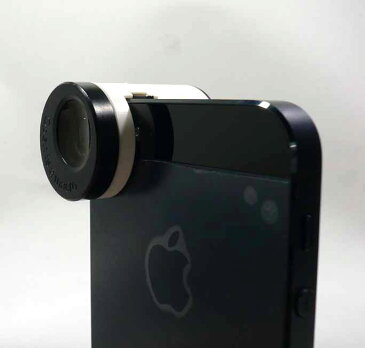 【送料無料】Lumen/ルーメンホワイト 3in1 レンズiPhoneSE/iPhone5/iPhone5s専用 WIDE/MACRO/FISHEYE Lens 広角レンズ （0.67倍）/接写レンズ/魚眼レンズクリップ式 カメラレンズ