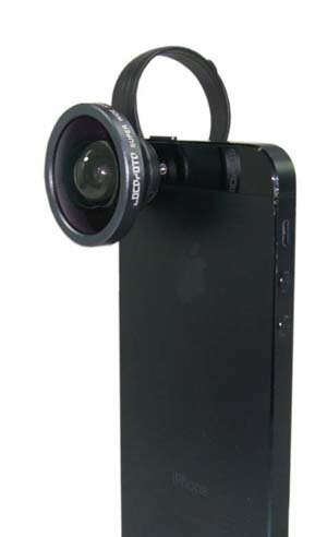 【送料無料】【輸入元 直販】Lumen/ルーメンSuper Wide Glass Lens x0.4倍 広角レンズスーパー ワイド ガラスレンズ 0.4倍スマートフォン/タブレット/ガラケー（携帯電話）用 クリップ式セルカレンズ