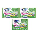 【まとめ買い】ウェーブ 超保水フロア用ウェットシート ノンアルコール除菌 14枚×3個セット(42枚) ユニ・チャーム 掃除用品 「ホコリ ベタベタ ひと拭きで...
