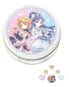 ハート ふたりはプリキュア ショコラセット缶 お菓子ギフト 初代プリキュア バレンタインデー おかし ハート バレンタインデー ホワイトデー ギフト ひとりチョコ