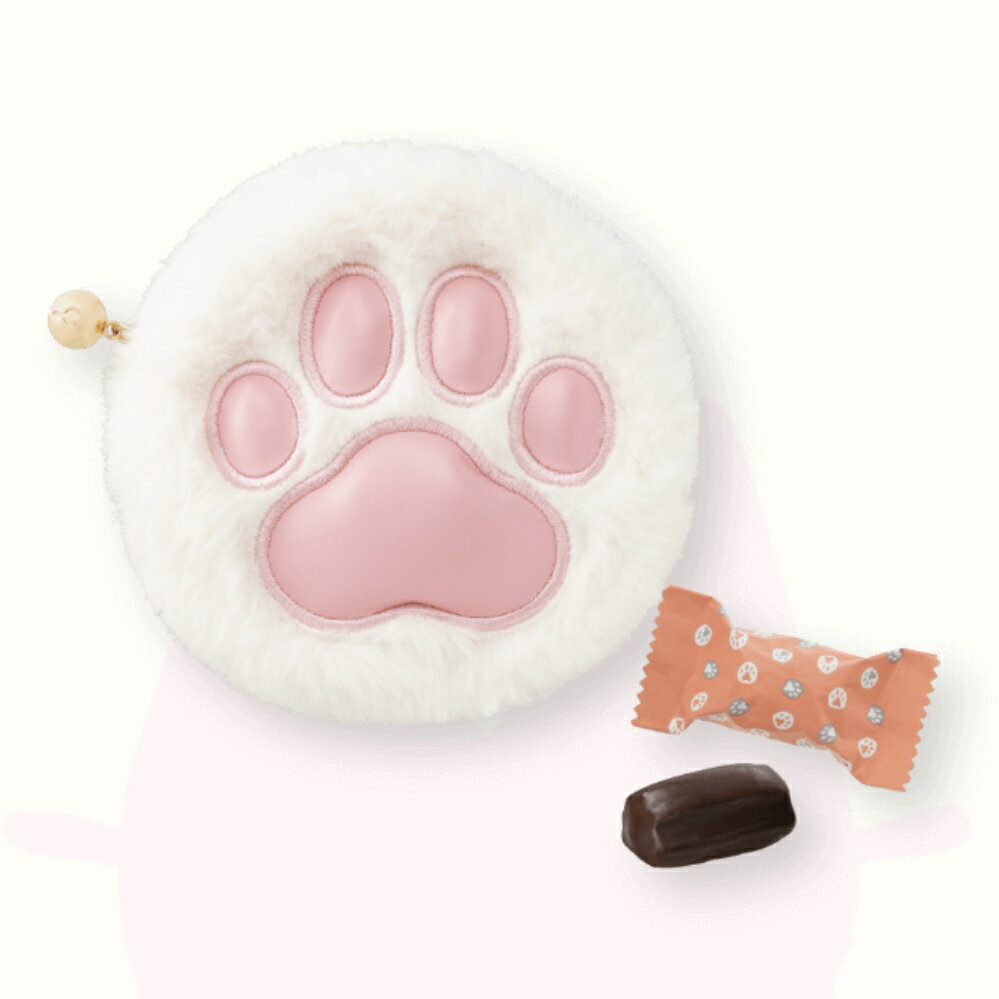 メリーチョコレート ねこみゃみれ もふにゃふポーチ(サバトラ) ／もふぷにポーチ(白猫)／にゃんポーチ(パステル三毛) バレンタイン チョコ プレゼント かわいい ギフト ご褒美 ホワイトデー 男性 女性 彼氏 彼女 友達 男友達 女友達 義理チョコ 友チョコ 可愛い プチギフト