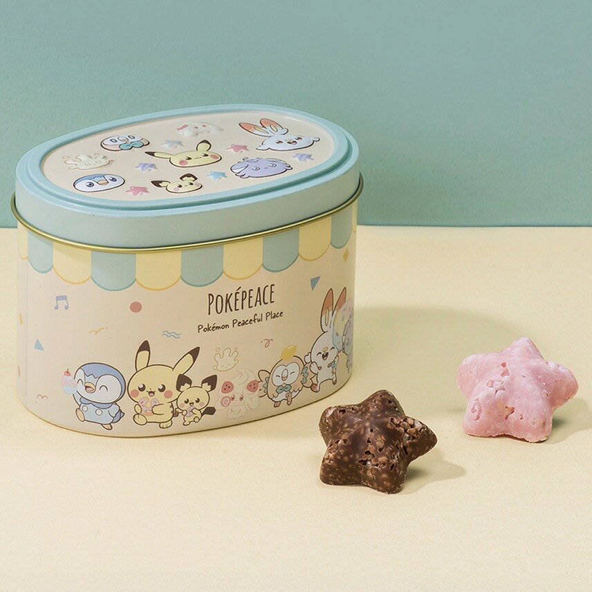 ポケピース ホワイトデー スイートオーバル缶 ポケモン バレンタイン チョコ プレゼント かわいい ギフト ご褒美 ホワイトデー 男性 女性 彼氏 彼女 友達 男友達 女友達 義理チョコ 友チョコ 可愛い プチギフト