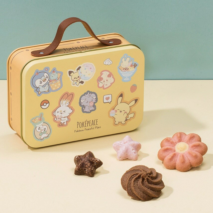 ポケピース ホワイトデー スイートトランク缶 ポケモン バレンタイン チョコ プレゼント かわいい ギフト ご褒美 ホワイトデー 男性 女性 彼氏 彼女 友達 男友達 女友達 義理チョコ 友チョコ 可愛い プチギフト