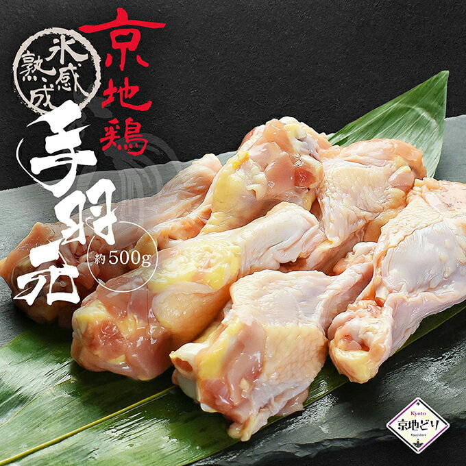 【送料無料】鶏肉 京地どり 【手羽元 約500g】 京地鶏 京地どり正肉 鶏肉 鳥肉 手羽 冷凍 国産 京都 ブランド 畜産 地鶏 贈答 ギフト 贈り物 プレゼント ふるさと ご馳走 高級 高品質 食材 食品のサムネイル