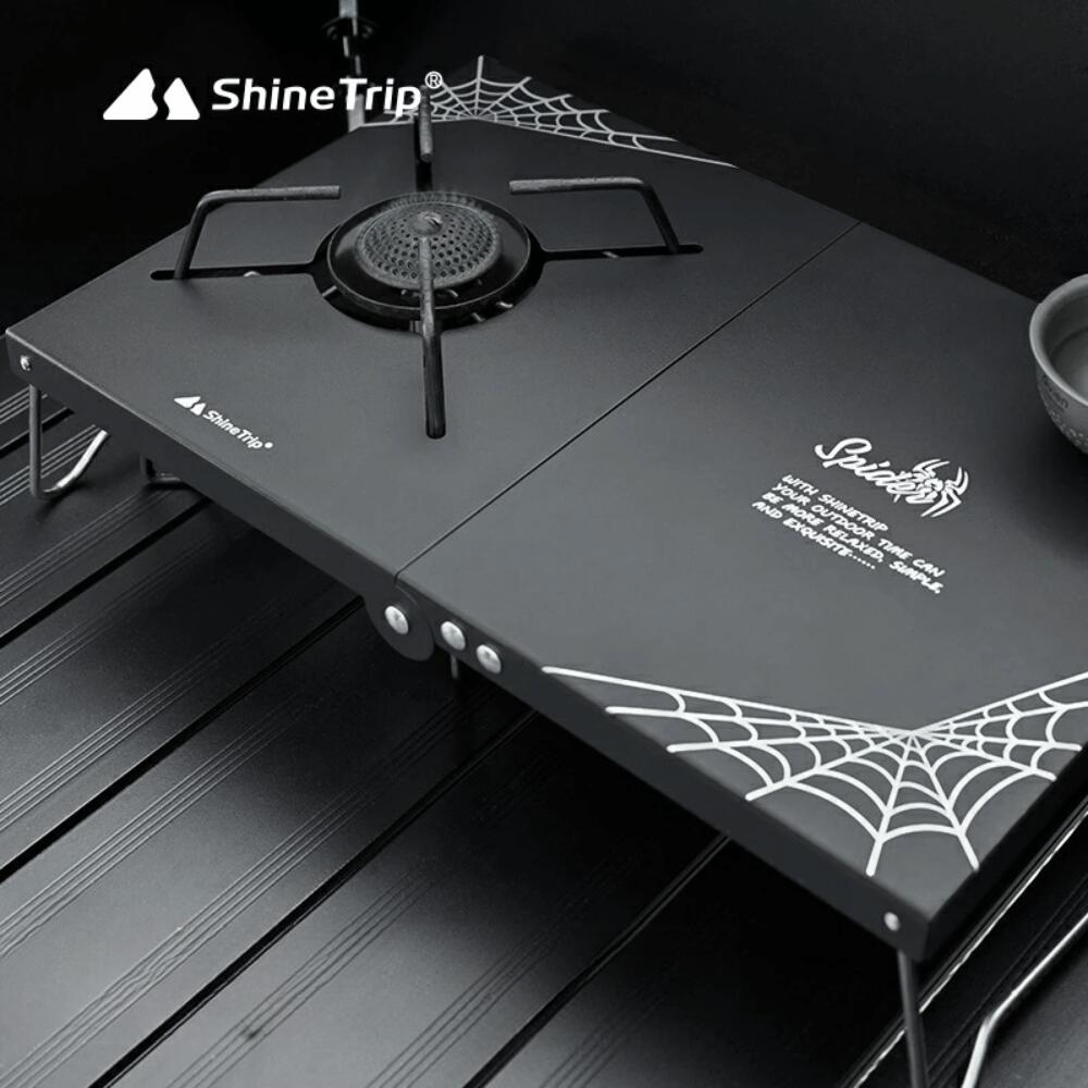 Rakuten - Shine Trip スパイダーテーブル　遮熱板＋ミニテーブル一体型の折りたたみテーブル