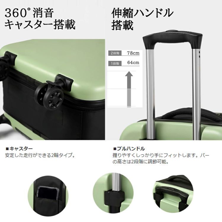 スーツケース コンパクト 収納 折り畳み 超薄型 45L 62L 103L 折り畳みスーツケース おしゃれ TSAロック 省スペース収納 軽量 防水 トラベルバッグ 旅行カバン 静音 機内持ち込み可能 2〜3泊用 出張　旅行　コンパクト　スタイリッシュ akashiashop-10001007 アカシアショップ サンプル画像2