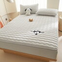 【送料無料】マットレスカバー パンダ ボックスシーツ ベッドシーツ ボックスシーツ キルティング パンダ panda 刺繡 オールシーズン 高級 ダブル ワイドダブル クイーン キング 春 夏 秋 冬 150×200 180×200 200×220