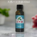 ハッカ 日本製 30ml 天然ハッカ油 (ハッカオイル) 精油 お試し 持ち運び マスク アロマオイル 入浴剤 スプレー 花粉 消臭 薄荷 はっか ハッカ油 ハッカ オイル 30ml