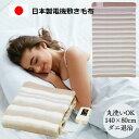 電気敷き毛布 140×80cm NA-023S ダニ退治機能 室温センサー付き ぽかぽか 洗える 節 ...
