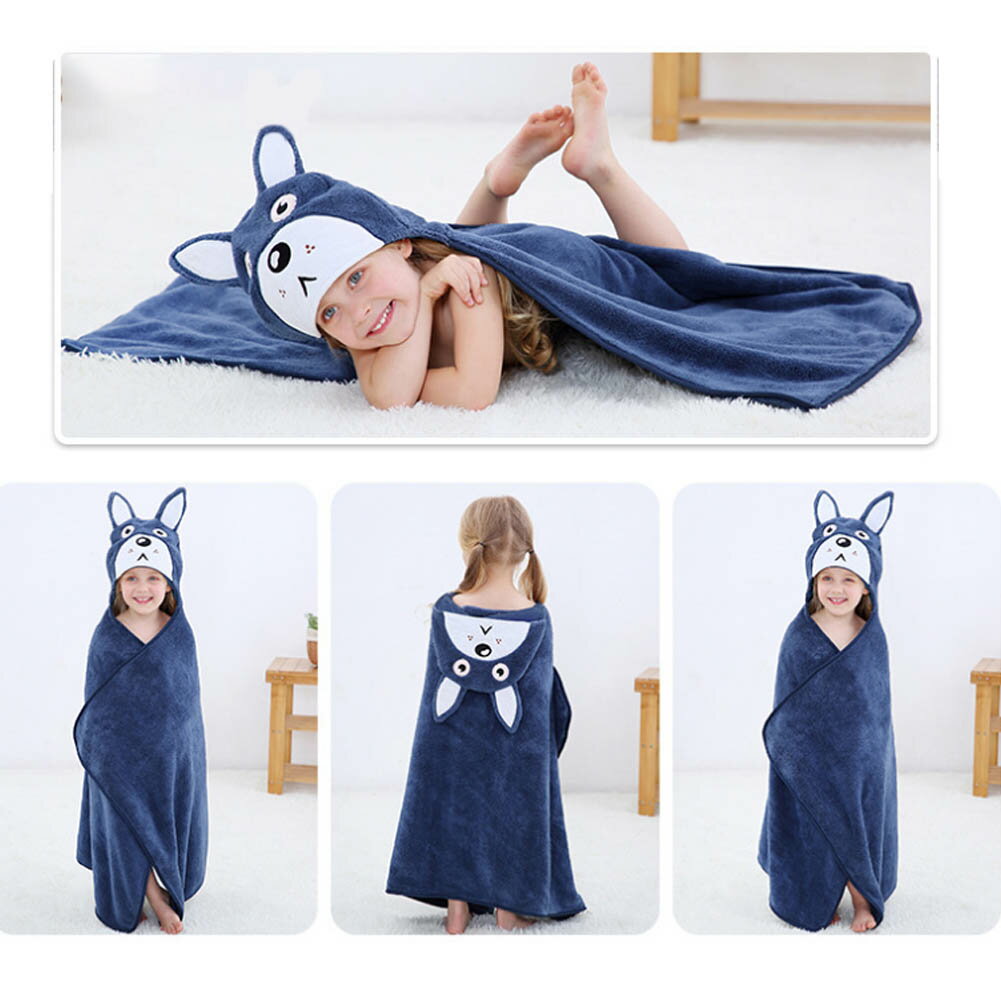バスローブ ベビー 子供バスタオル フード付き バスローブキッズ タオル バスタオルマント 湯上りタオル 子供 バスポンチョ おくるみ 男の子 女の子水泳 水遊び プール お風呂上がり　出産祝い 誕生日