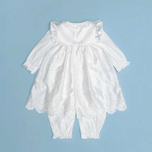 お宮参り 男の子 女の子 日本製 セレモニードレス Nフォセット お祝い 出産準備 出産祝い 春 夏 秋 冬 3点セット 2