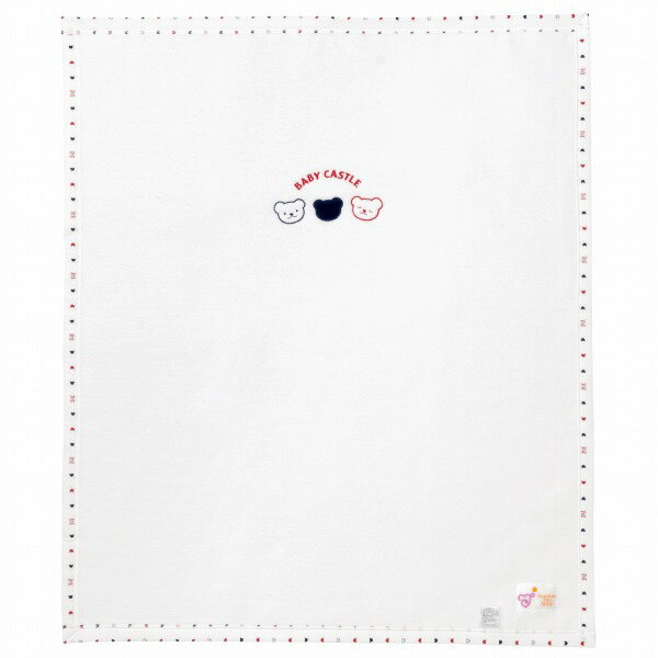 日本製 綿毛布 プチサイズ トリコロール ベビー毛布 男の子 女の子 出産祝い 寝具 防寒 出産準備 ギフト プレゼント カジュアル 赤ちゃん ベビー 3