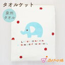 【19日20:00～エントリで最大ポイント10倍)】日本製 タオルケット ぞうさん 男の子 女の子 出産祝い ねんねタオル 120×85cm 出産祝い 出産祝い 出産準備 泉州タオル 綿100% 120×85cm お昼寝