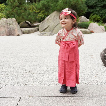 セレモニードレス 和 袴 お宮参り 女の子 和装 かわいい 日本製 着物 春 夏 秋 冬 退院 節句 百日祝い セレモニードレス プチフォーマルドレス 新生児 ベビードレス 赤ちゃん お祝い ギフト お食い初め プレゼント 出産準備 出産祝い 赤ちゃんの城 送料無料