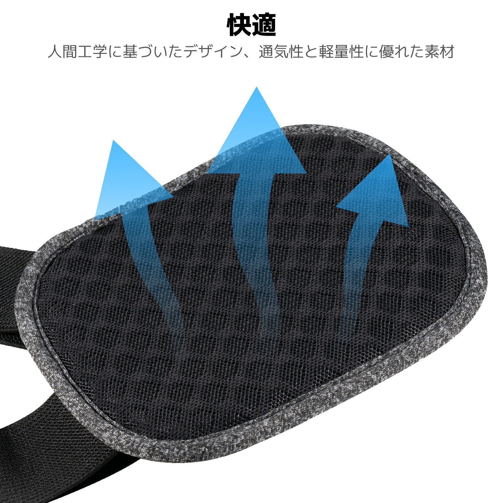 AKASO アクションカメラ用クイックリリースベスト チェストストラップアクセサリー
