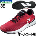 【YONEX】オールコート用 3E テニスシューズ <パワークッションエクリプション4メンAC>ワインレッド POWER CUSHION ECLIPSION4 ...