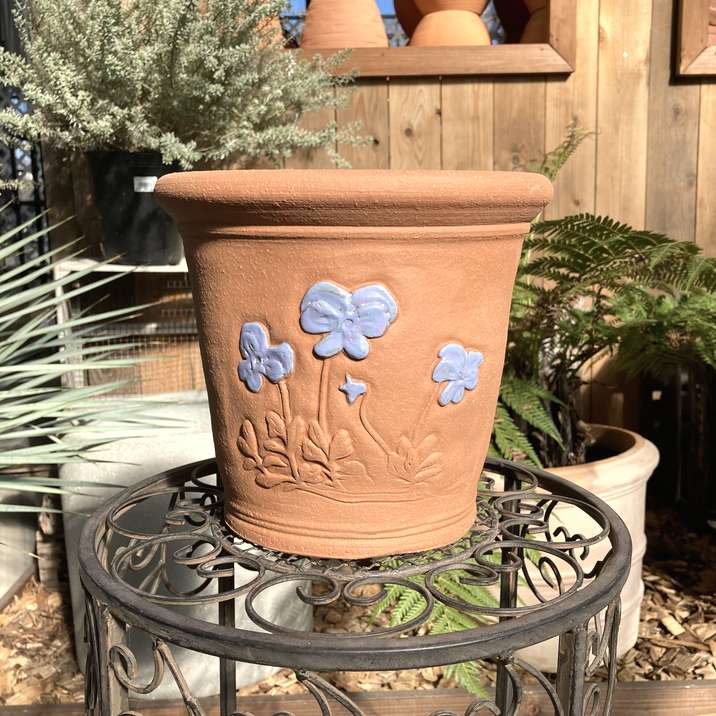 テラコッタ鉢 ウィッチフォード Whichford ヴィオラポット Viola Pot 949+gl｜資材04-PAのサムネイル