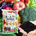 【決算!ポイント5倍!7/31まで】黒の土作り(FFCバーク堆肥)20L(約8kg)入り(植物との同梱不可※沖縄県発送不可)|用土11-TU