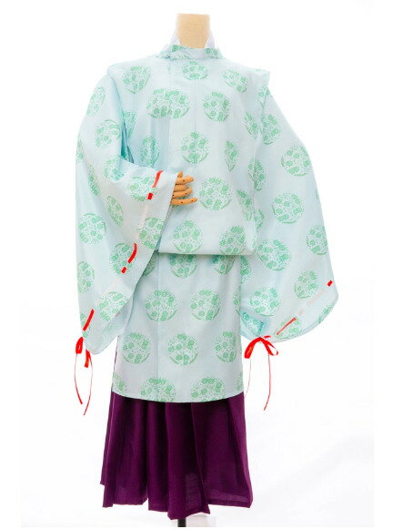 実物撮影！狩衣 神職 装束 神社 神具 神職装束 平安装束 神主 神社 袴　緑　コスチューム 舞台ステージ..