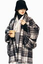 着物 羽織 カーディガン カラープードル 和装 コート チェック柄 選べる3色 おしゃれ カジュアル フリーサイズ