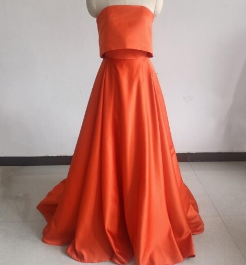 送料無料 ！トレンドのオレンジ パーティードレス おしゃれ上級者に人気！ 二次会結婚式/披露宴