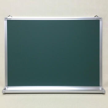 スチール製黒板 45cmx60cm 壁掛け用 チョーク 緑色 マグネット オフィス 学校 塾 オンライン授業 落書き用【工場直販(国産)】