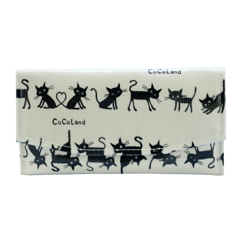 創価学会 黒猫柄念珠ケース（全4色） 念珠入れ 数珠入れ ケース 黒猫 仏具