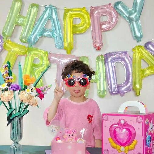 1000円ポッキリ☆ Happybirthday 誕生日 飾り付け バルーン 風船 英語 文字 大きい 大型 バルーン 風船 ハーフバースデー 飾り 女の子 淡カラー くすみ ガーランド オシャレ ハッピーバースデー 1000円ポッキリ！ カラフル 派手 透明 クリア 撮影小物 写真