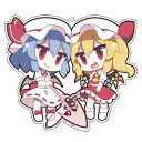 東方Project アクリルキーホルダー ゆるっととうほう 0 スカーレット姉妹 / イザナギ 入荷予定:2017年10月頃