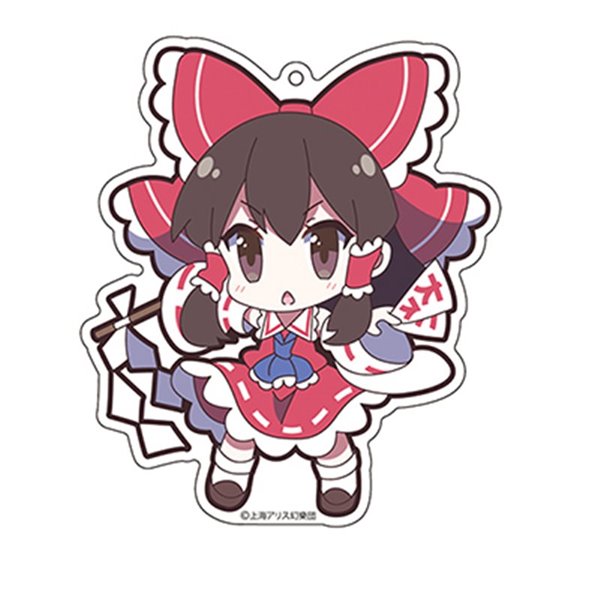 東方Project アクリルキーホルダー ゆるっととうほう 1 博麗霊夢 / イザナギ 入荷予定:2017年10月頃