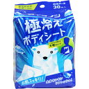 【まとめ買い セット販売】アイスノン 極冷えボディシート ミントの香り 30枚入