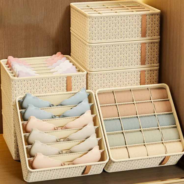 下着収納ボックス 3点セット 収納ケース 下着収納 仕切りボックス 引き出し クローゼット 下着入れ 仕切り 下着 収納ケース 下着ケース パンツ収納 収納用品 折りたたみ ブラジャー インナー パンツ 靴下 衣類 小物 ケース 整理 整頓 インナーボックス 3