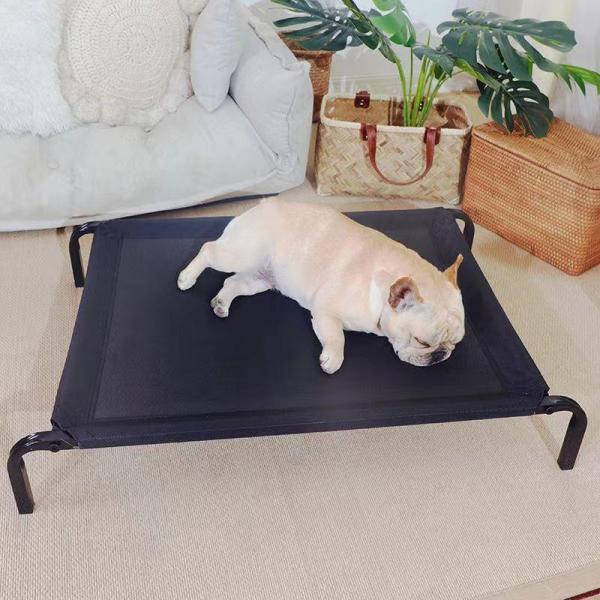 ペットベッド 5~45kg犬用 メッシュ 通気 洗える 脚付きコット型 寝床 ハンモック ペット用 携帯用ベッ..