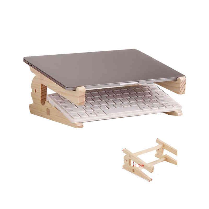 パソコンスタンド ノートパソコンスタンド 木製 PCスタンド ノートPC パソコン台 PC台 縦置き 卓上 直..