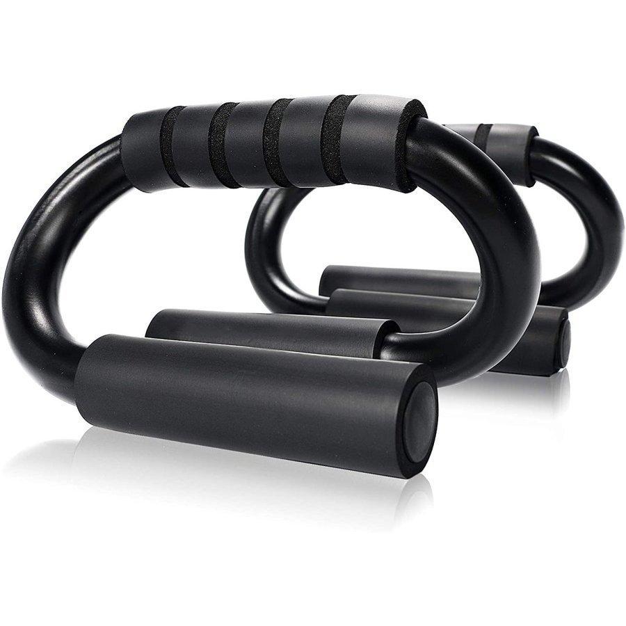 プッシュアップバー 腕立て 腕立て伏せ 筋トレ 金属製 だから 耐久性抜群 耐荷重 プレゼント