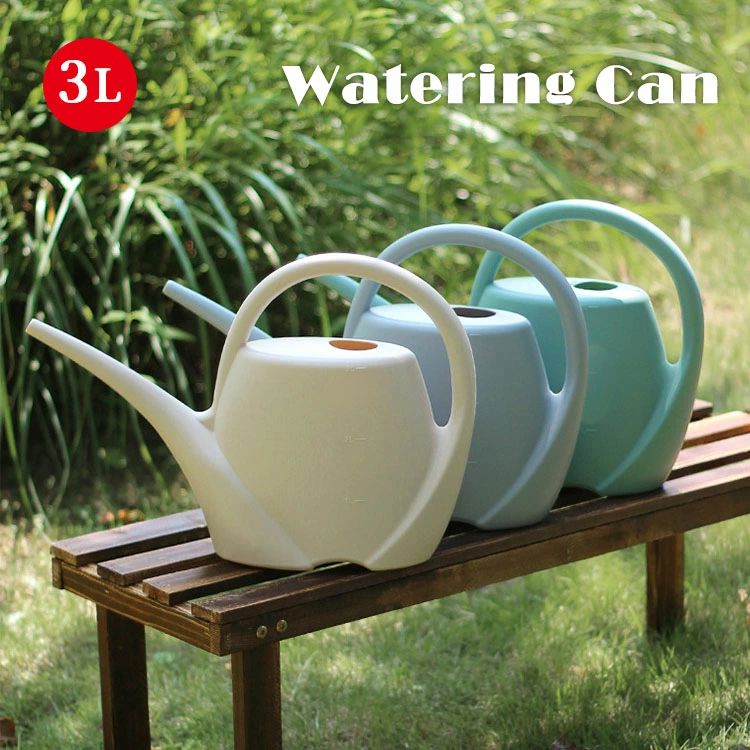 園芸 じょうろ おしゃれ 3L 大容量 ジョウロ 小さめ 水やり 水差し 散水用品 園芸用品 落下耐性 ジョー..
