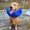 エリザベスカラー XS S M 浮き輪タイプ 小型犬 中型犬 猫 ペット用品 柔らかい ソフト 軽量 布製 傷舐め 引っ掻き防止 傷口保護 噛み 引っかき 手術後のケア 怪我 ケガ 介護 視界確保 術後ウェア クッション 首枕 まくら エリカラ ドーナツ型 フリース プロテクター
