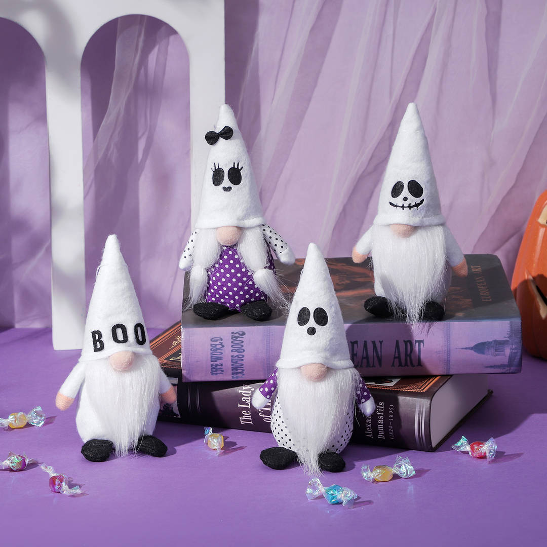乐天商城 - 【 2点セット 送料無料】 ハロウィン 飾り り付け Halloween 装飾 お化け ハロウィングッズ 顔無し お人形 飾り物 巫女 魔女 ぬいぐるみ 置物 玄関 お化け屋敷 店舗飾り 小道具 雑貨 玄関 装飾 玄関ドア 可愛い