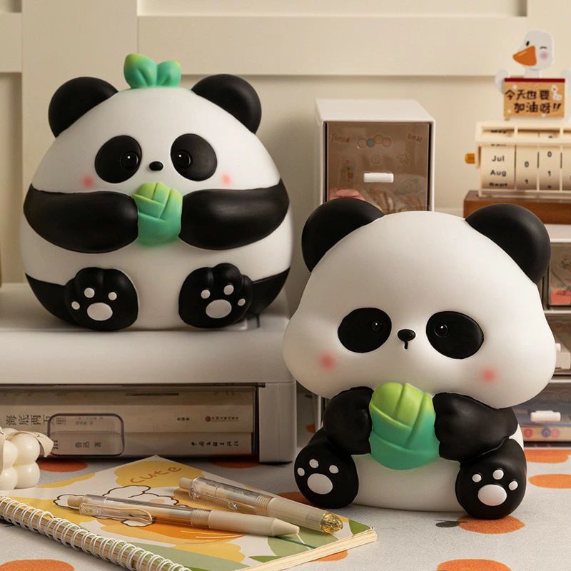 貯金箱 パンダの形 貯蓄 貯金 硬貨 かわいい 多目的 おもしろ 装飾 コンパクト 動物 コンテナ 経済管理..