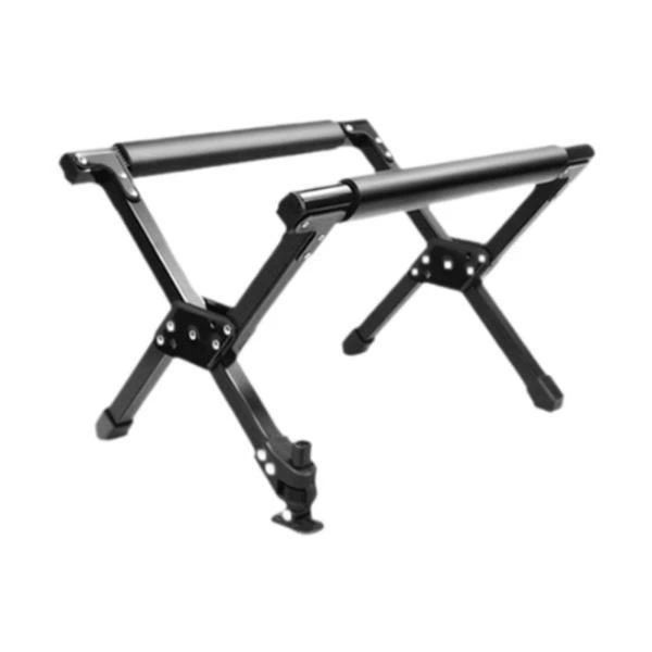 折りたたみ式クーラースタンド 強力な耐荷重 丈夫なアルミ製アウトドアアイスバケツスタンド キャリーバッグ付き ビーチハイキング用調