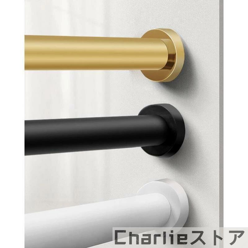 新発売！突っ張り棒 強力 カーテン おしゃれ つっぱり棒 アイアン 伸縮 棚 DIY アンティーク S 77-120cm クラシカ