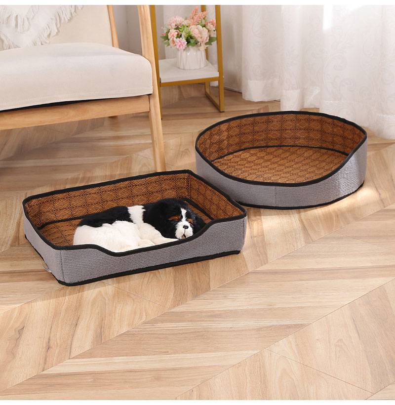 Rakuten - 室内 ベッド ネコ ペット用品 犬 猫 ソファベッド クール ペット用 涼しい席 クールマット 夏用 【犬猫兼用】ペットベッド