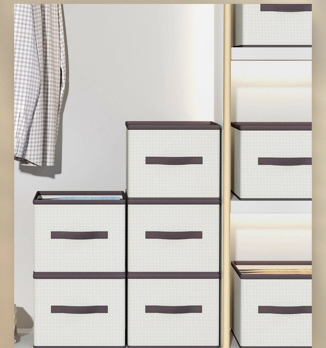 衣類収納ケース 仕切りボックス 収納ケース 折りたたみ 6マス 7マス 9マス 整理 整頓 仕切 洗える